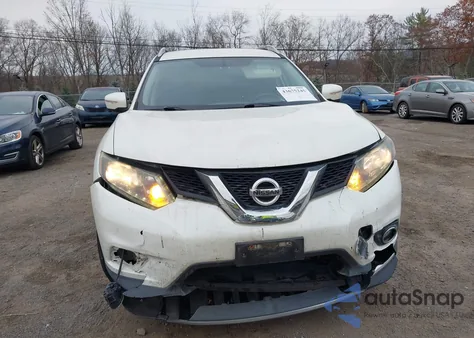 2015 Nissan Rogue Sl из США, поврежденный, VIN 5N1AT2MV6FC763205